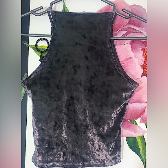 HOLLISTER  🩶 GREY VELVET tank top - Picture 8 of 8